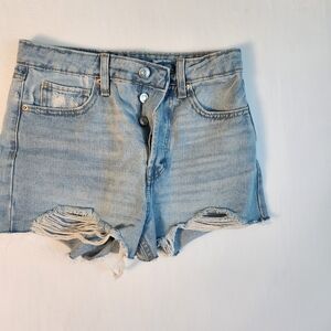 Wild Fable High Rise Distressed Cutoff Denim Shorts size 0